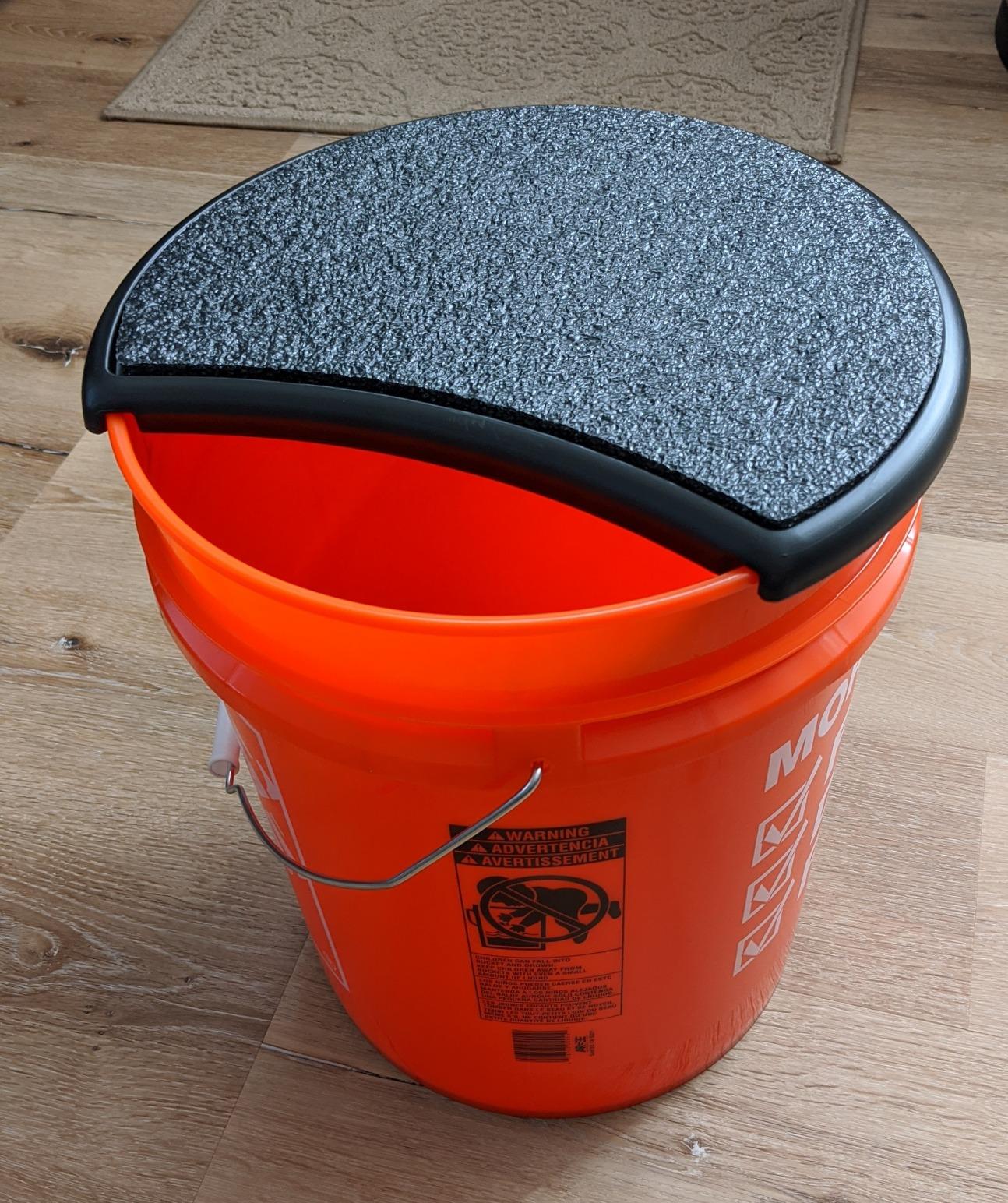 Frabill Strato Seat | Comfortable Snap on Lid with Foam Padding for Storage Bucket Seat Option customer photo 1