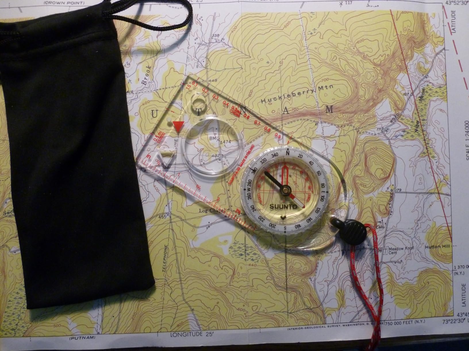SUUNTO A-30 Compass: Compact, hiking compass with luminous markings in low light customer photo 1