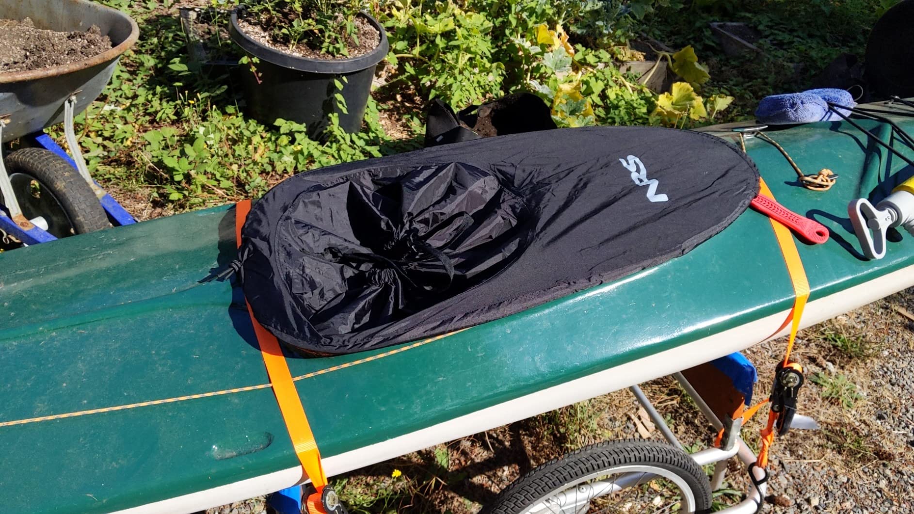 NRS Basic Nylon Kayak Sprayskirt customer photo 1