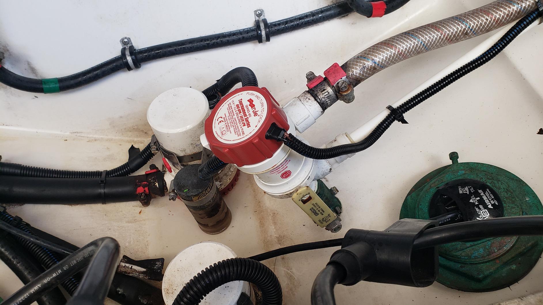 Rule 46DR Replacement Motor - 800 GPH Livewell/Baitwell Pump - 12V Water-Cooled Motor with Stainless Steel Shaft - Easy Snap-In Cartridge for Tournament Series Livewell Pump customer photo 1