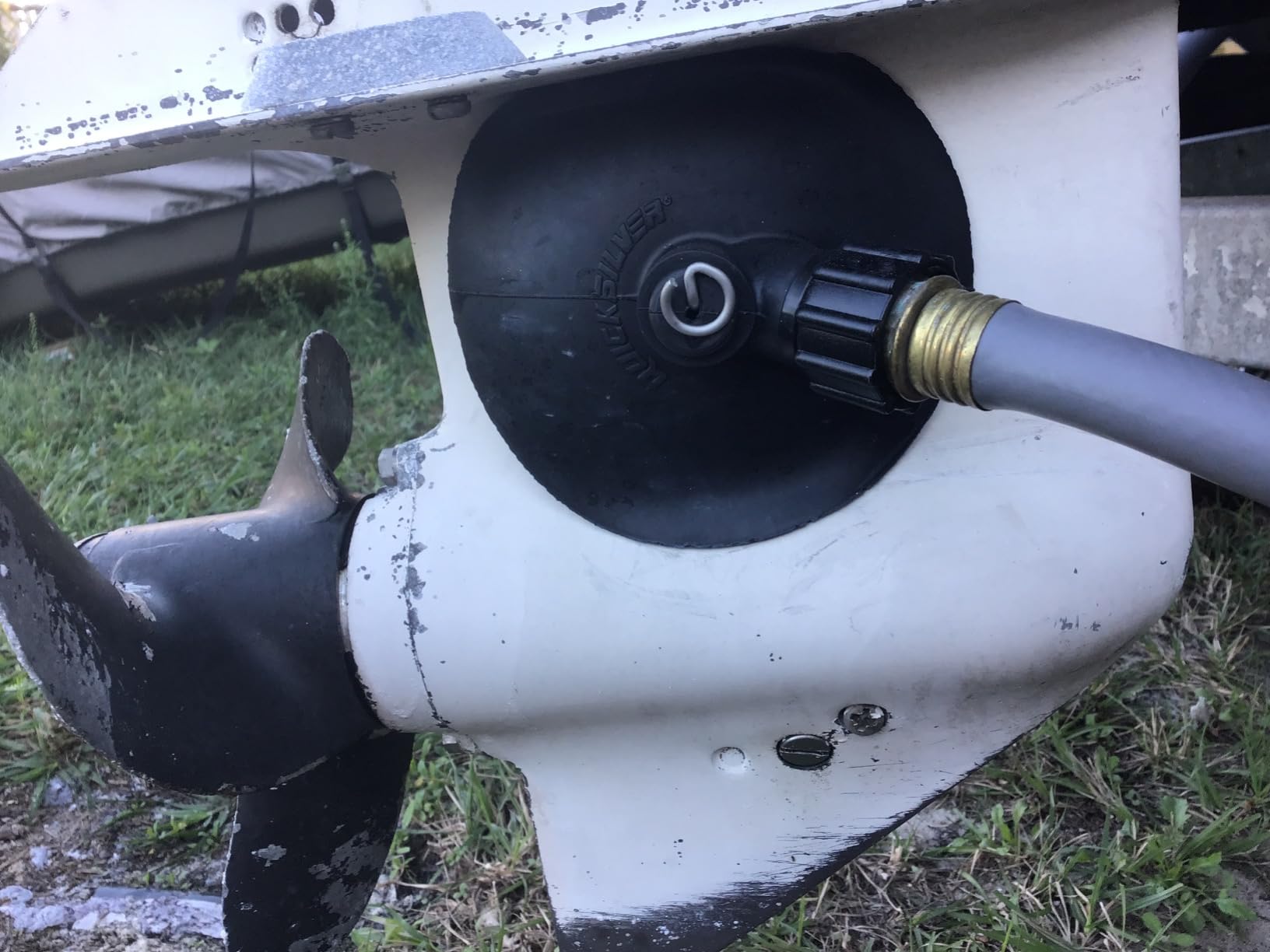 Quicksilver 44357Q2 Through Gear Case Flushing Kit for Select Mercury Outboards and Sterndrive Engines customer photo 1