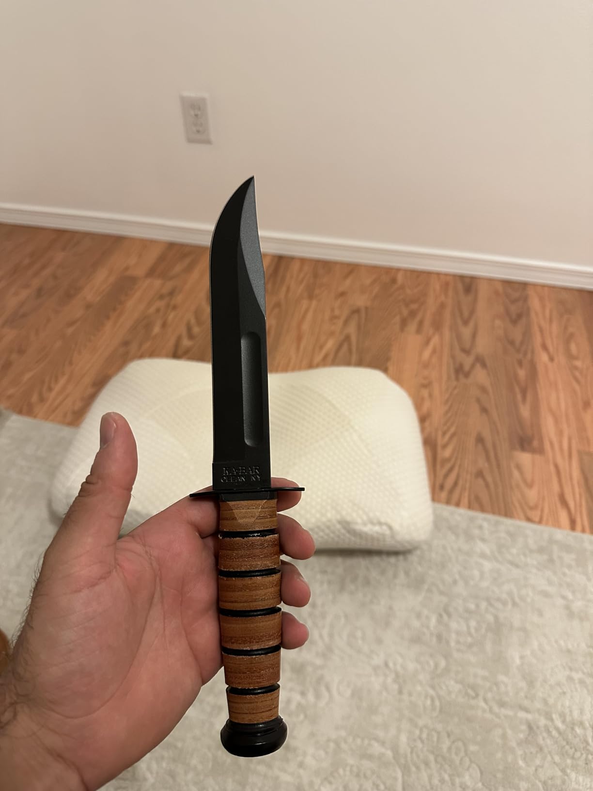 KA-BAR Full Size US Marine Corps Fighting Knife, Straight customer photo 1