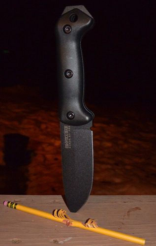 KA-BAR Becker BK2 Campanion Fixed Blade Knife, Carbon Steel customer photo 2