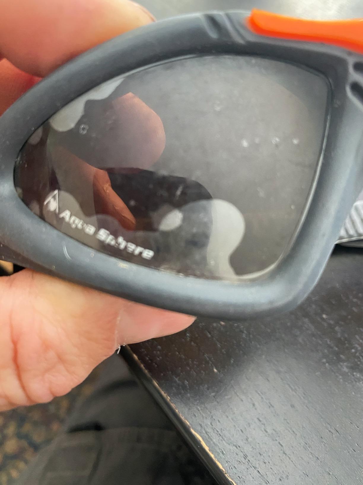 Aqua Sphere Kayenne Goggle With Clear Lens, Clear/Black customer photo 1