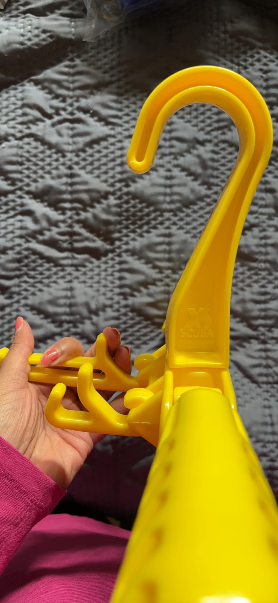 XS Scuba Travel Wetsuit Hanger customer photo 2