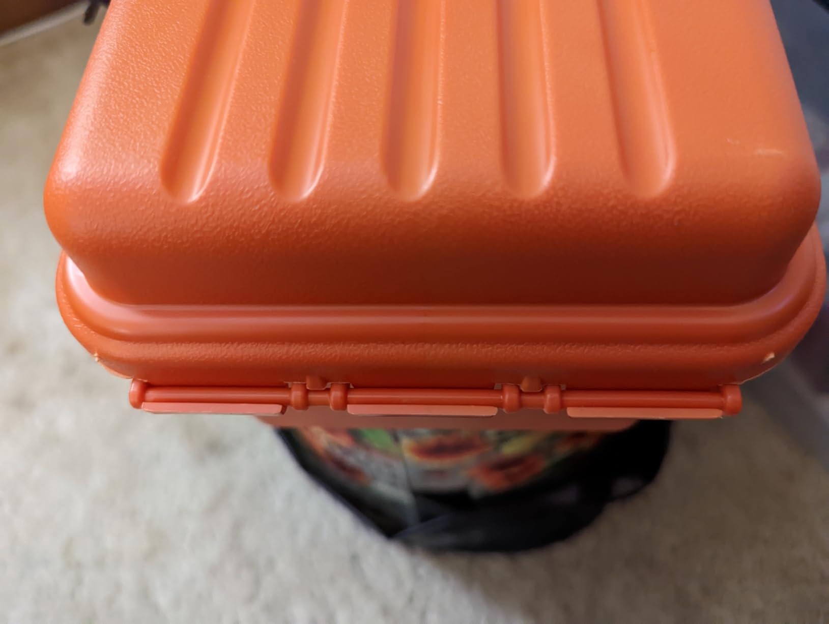 MTM Survivor Dry Box with O-Ring Seal (Orange, Large) customer photo 1