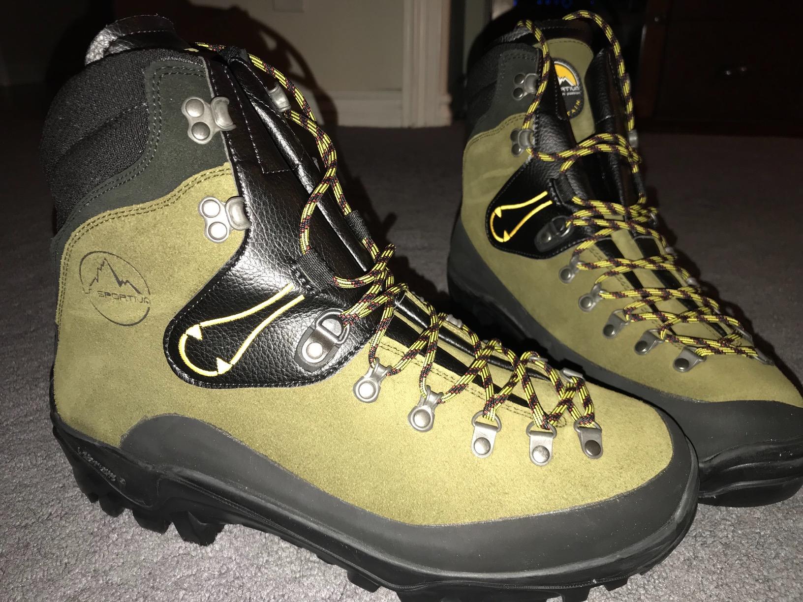 La Sportiva Men's Karakorum Leather Boots for Hiking, Mountaineering, Backpacking & Outdoor Work customer photo 1
