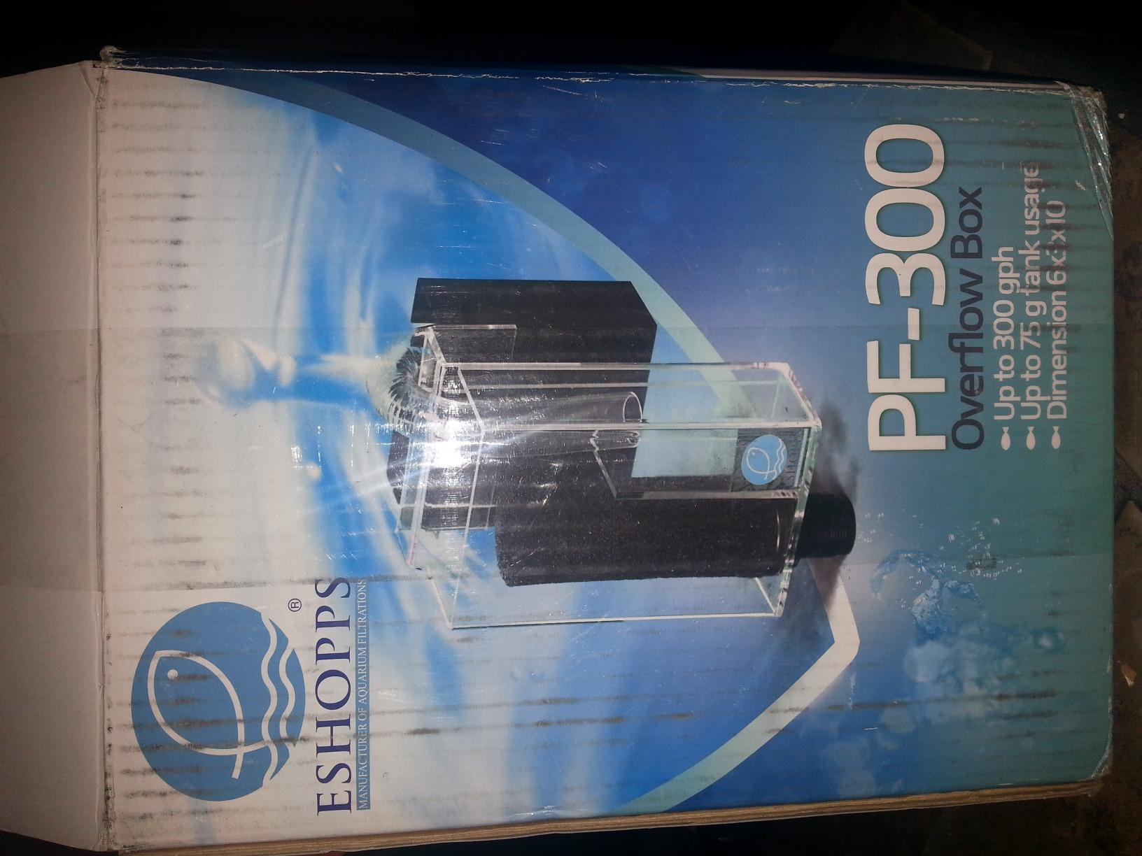 Eshopps AEO11000 Overflow Boxes Pf-300 for Aquarium Tanks customer photo 1