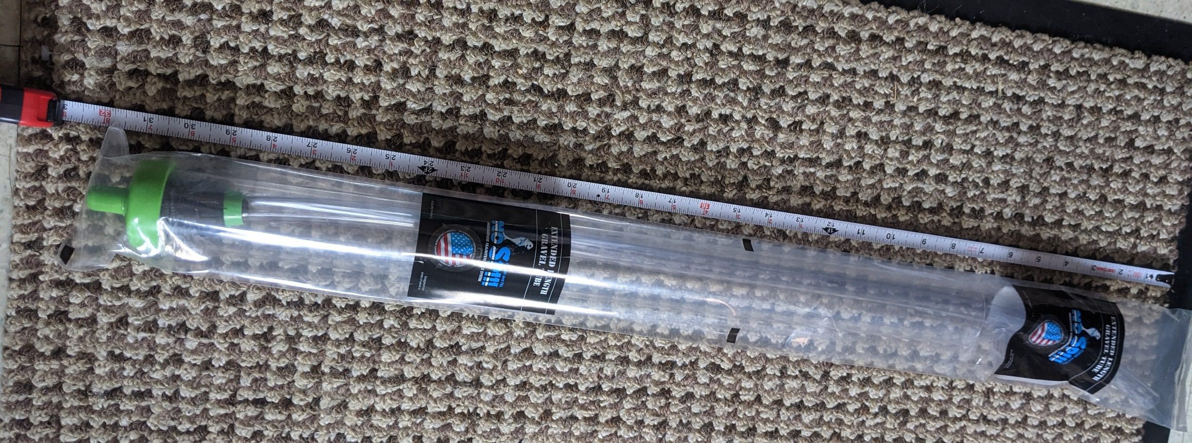 Python No Spill Clean and Fill Aquarium Gravel Tube, 24-Inch customer photo 2