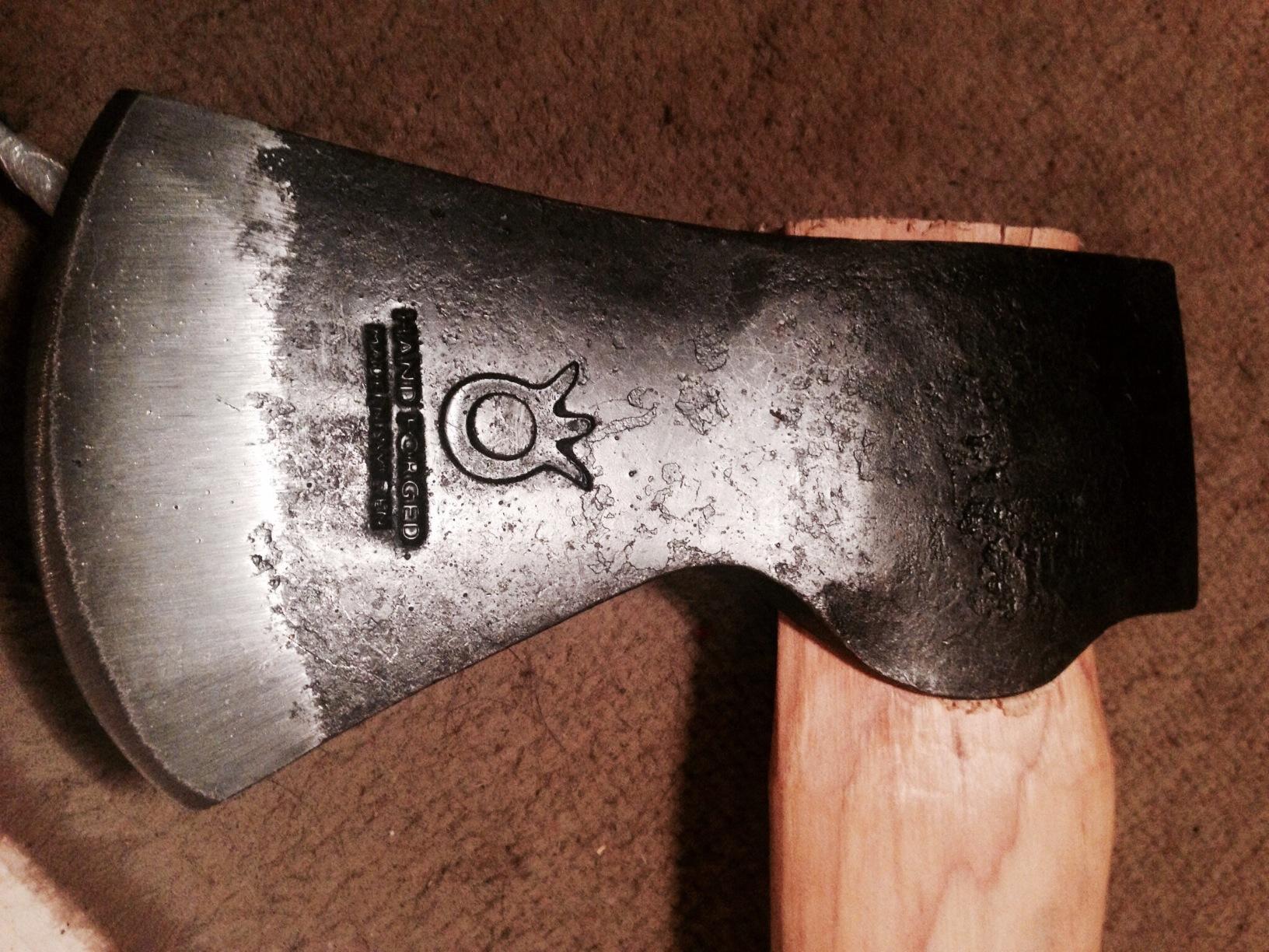 Husqvarna 26-Inch Wooden Multipurpose Axe with Leather Edge Cover customer photo 1