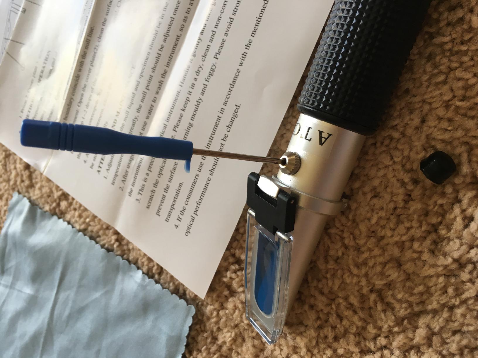 Ade Advanced Optics Dual Scale 1.0 to 1.070 S.G. Salinity Refractometer for Aquarium & Seawater customer photo 1