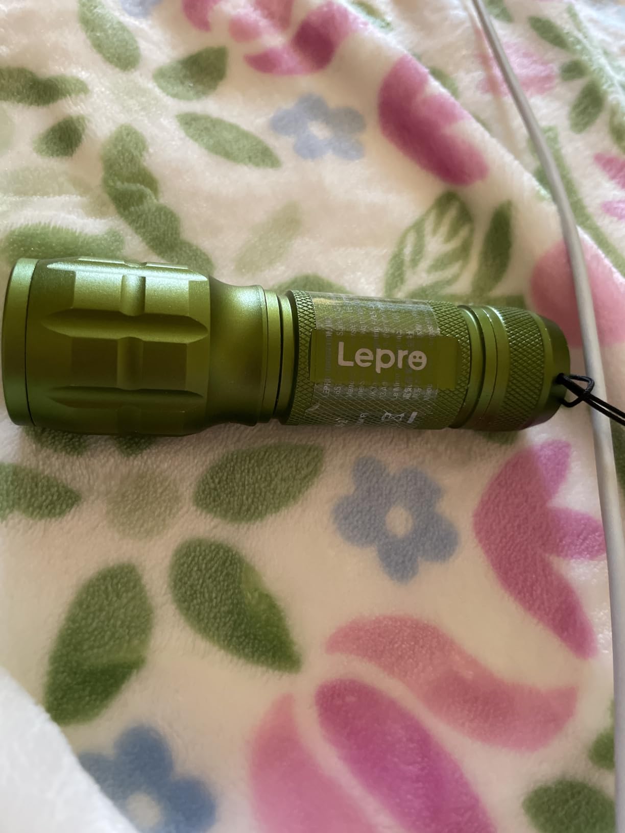 Lighting EVER LED Flashlights High Lumens, Small Flashlight, Waterproof, Adjustable Focus Flash Light for Outdoor, Emergency, AAA Batteries Included, Tactical & Camping Accessories customer photo 1