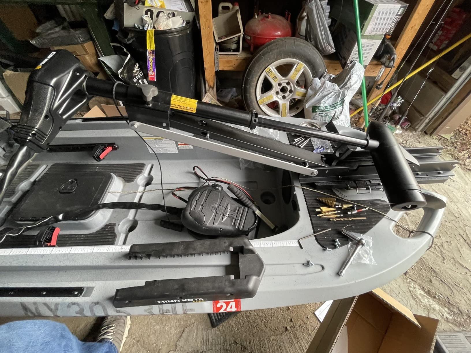 Minn Kota Edge Bow-Mount Electric Trolling Motor with Foot Pedal Control - 45 Lb. Thrust, 45 In. Shaft, Freshwater customer photo 2