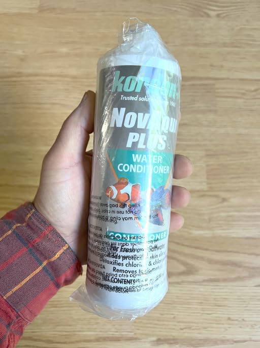 Kordon #33156 Novaqua Plus- Water Conditioner for Aquarium, 16-Ounce, Black customer photo 1