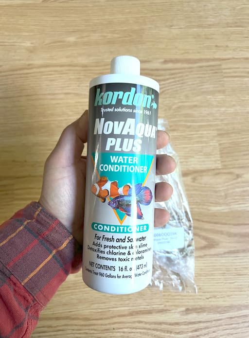Kordon #33156 Novaqua Plus- Water Conditioner for Aquarium, 16-Ounce, Black customer photo 2