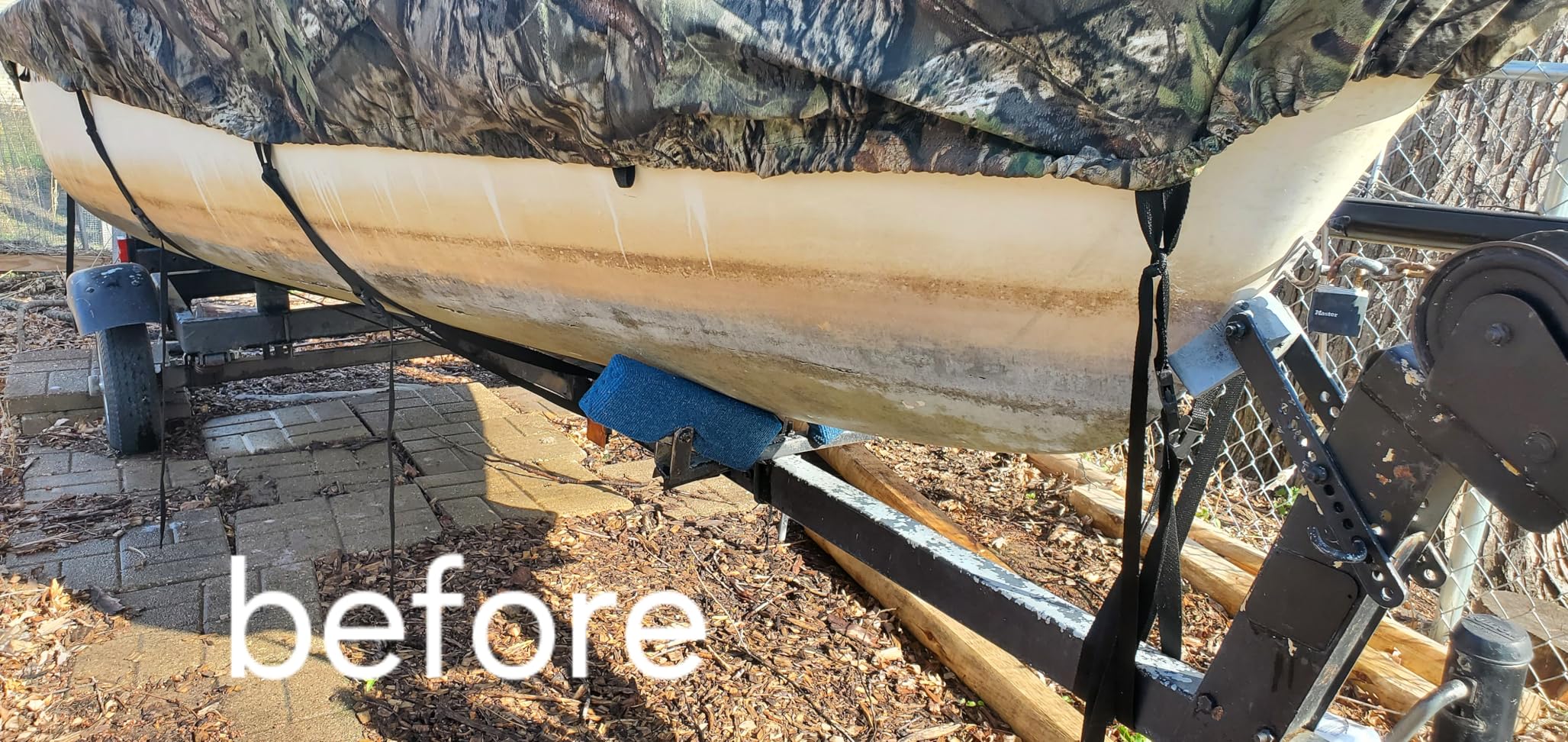 Zing Professional Boat Hull Cleaner - Quart Bottle - Super Strength Cleaner Removes Marine Stains & Buildups on Boats, Effective on Zebra Mussels & Barnacles - Fresh & Salt Water Boats - (N074-Q12) customer photo 2