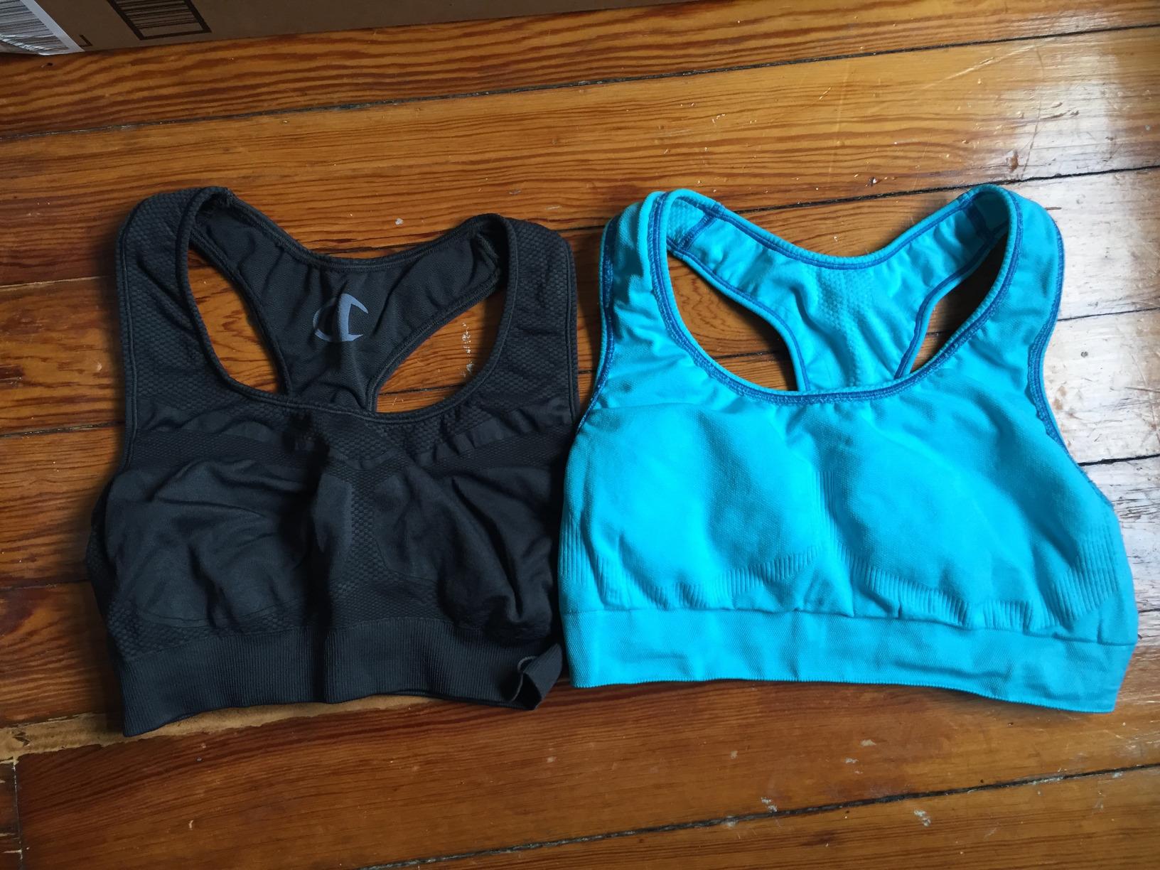 Women's The Infinity Racerback Sports Bra, Moderate Support, Seamless, Moisture-Wicking customer photo 2