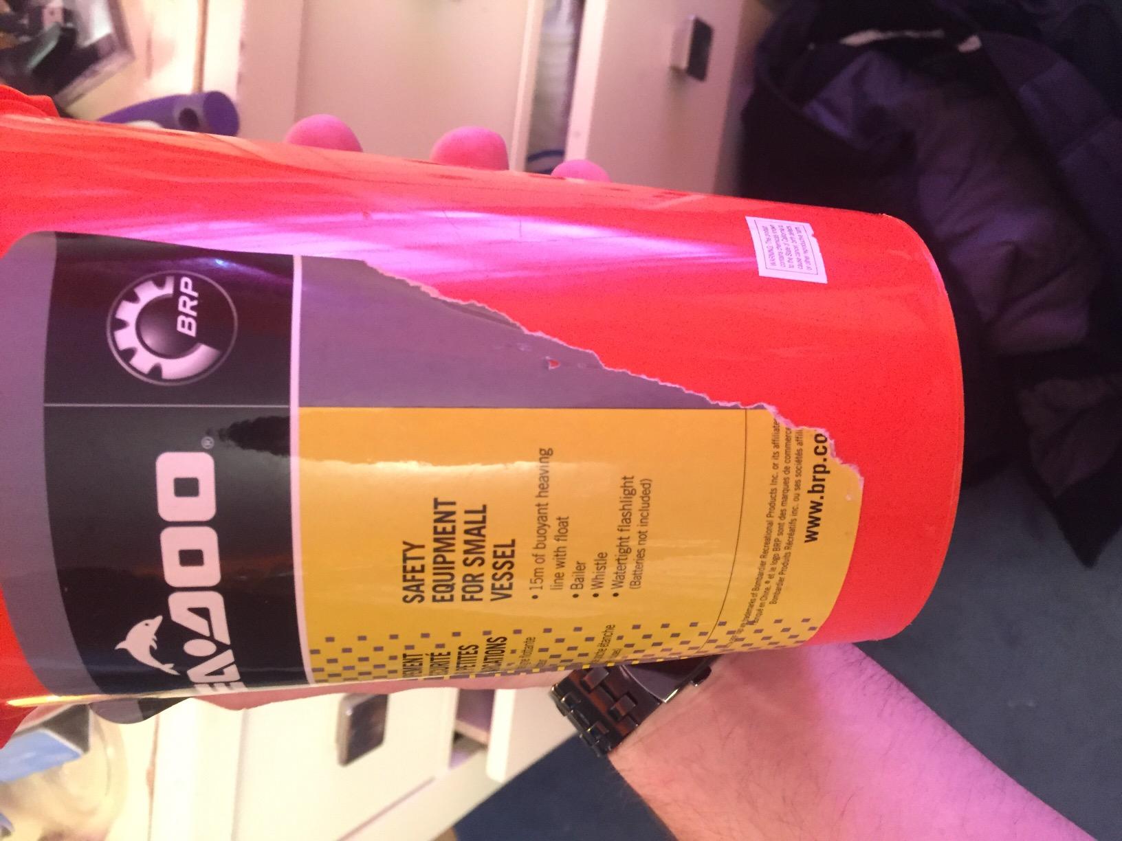 Sea-Doo New OEM Safety Kit, 295100330 customer photo 1