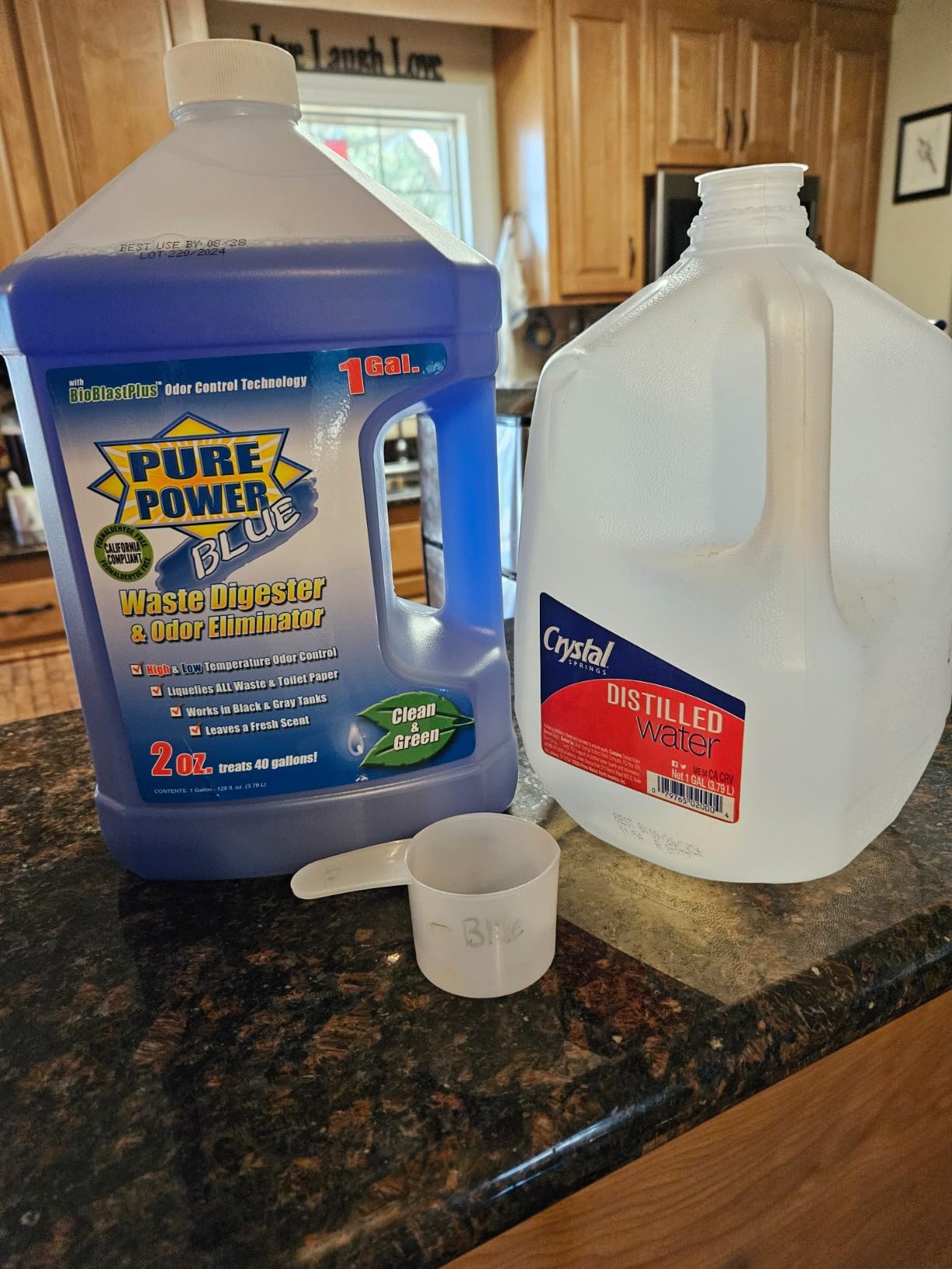 Valterra V23128 Pure Power Blue Waste Digester and Odor Eliminator - 128-Ounce Bottle customer photo 2