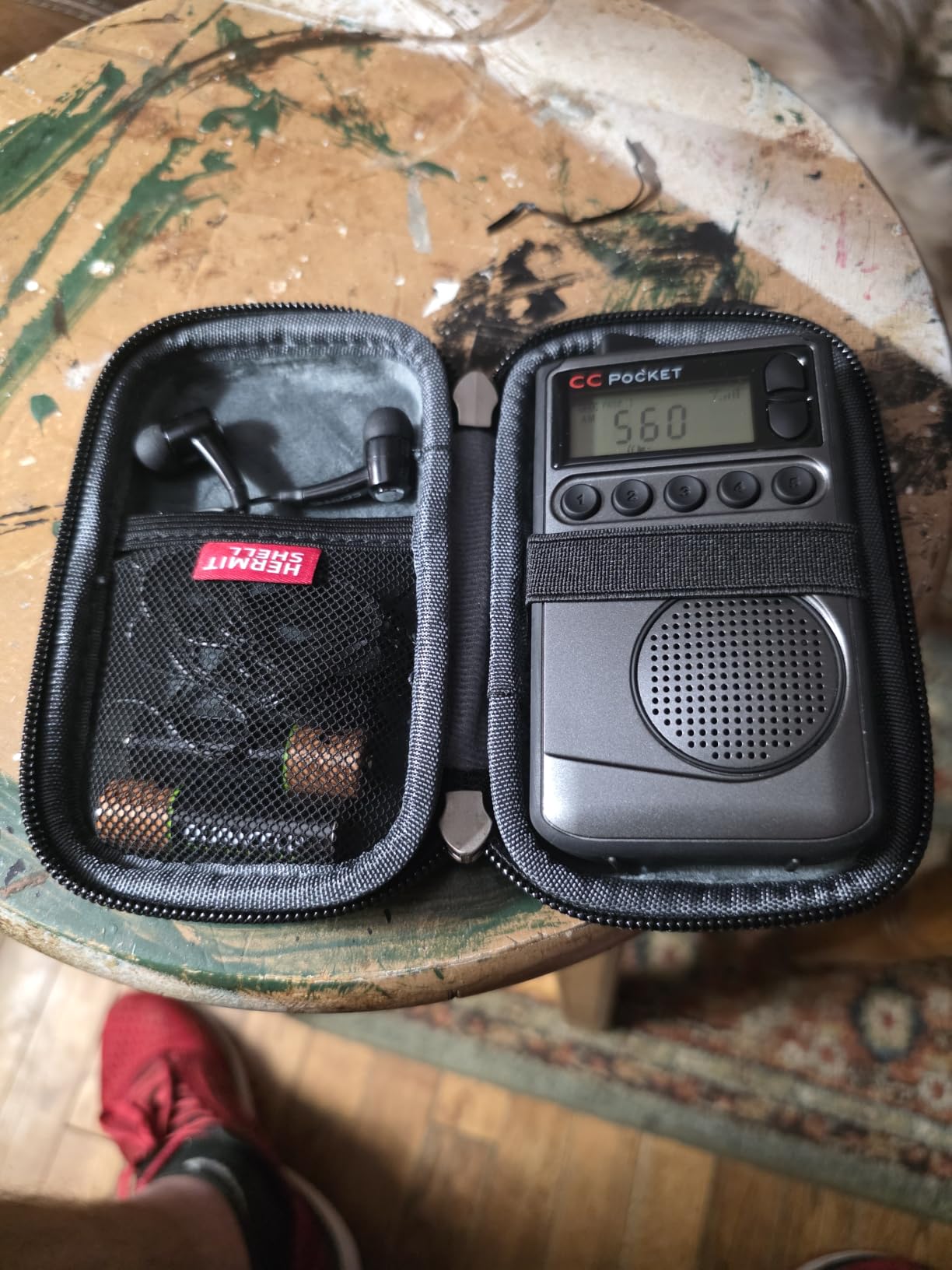 C. Crane CC Pocket AM FM and NOAA Weather Radio with Clock and Sleep Timer customer photo 2