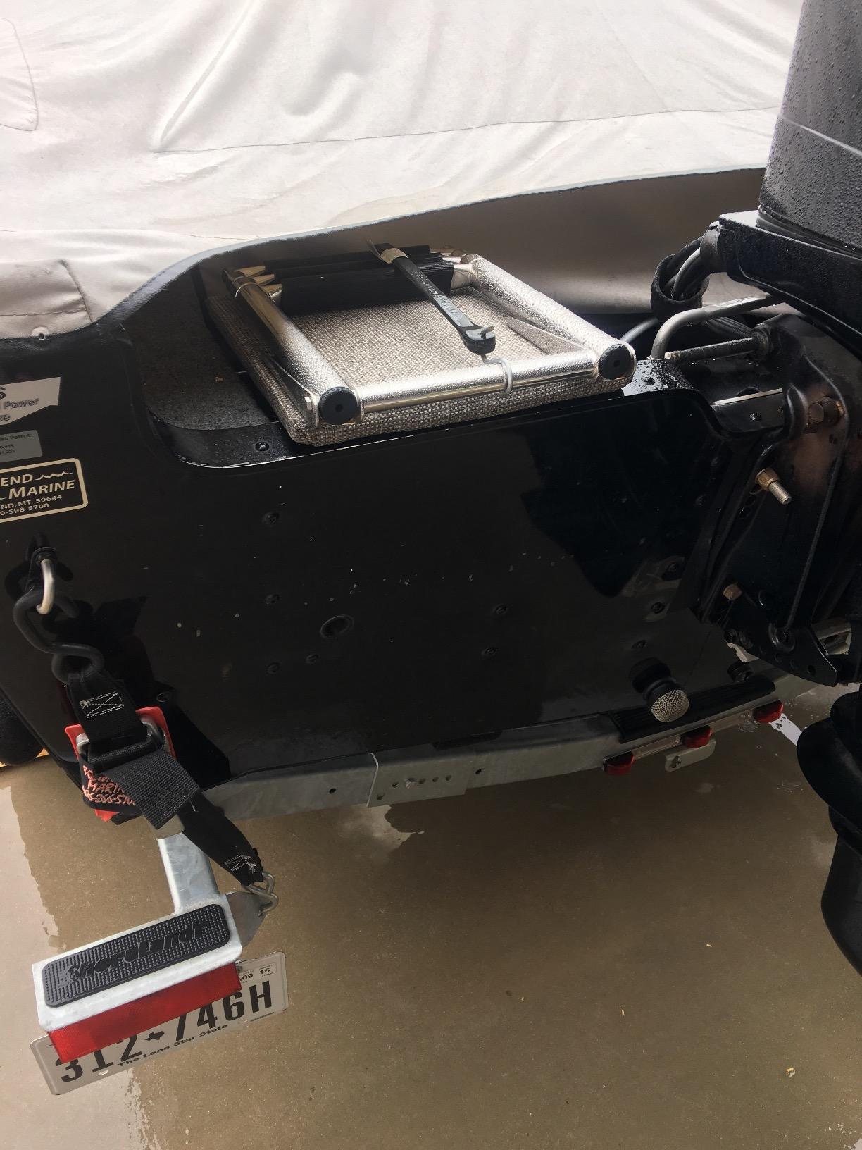 JIF Marine EQB3 Over Platform Telescoping Boat Ladder, 3-Step customer photo 1