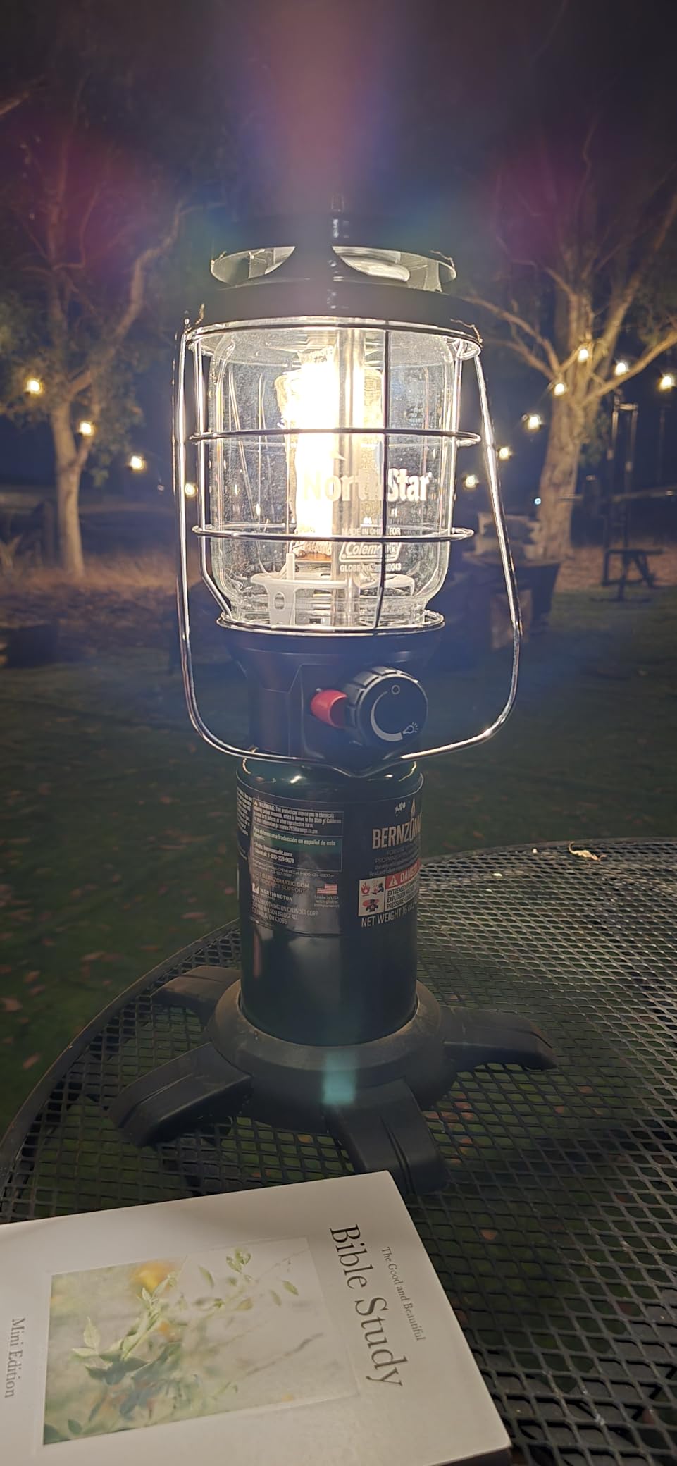Coleman Northstar 1500 Lumens Gas Lantern with Matchless Lighting, Folding Propane Lantern with Mantles & Globe for Camping, Power Outage, Outdoor Lighting, & More customer photo 1