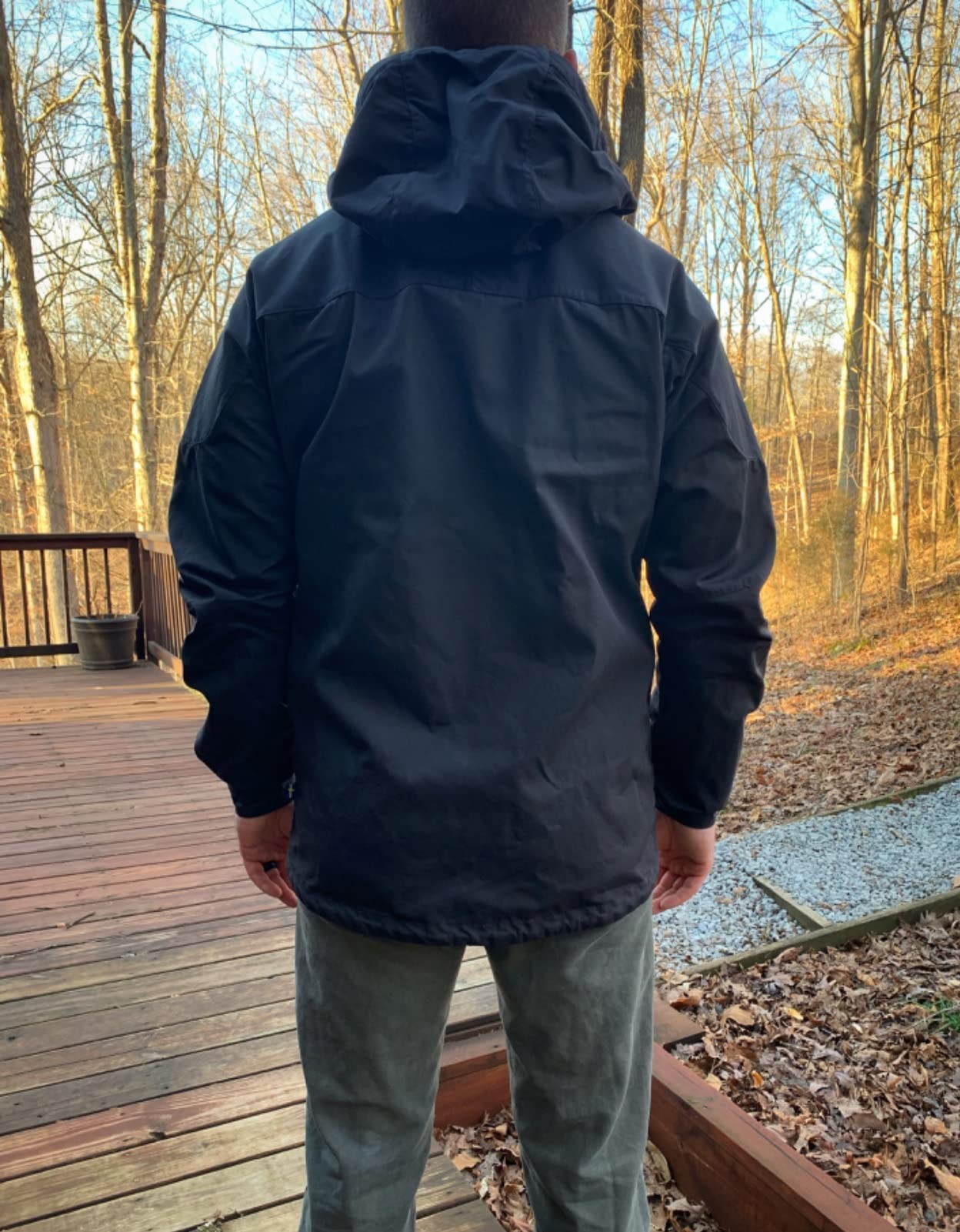 Fjällräven Skogso Men's Jacket - Water and Wind Resistant, Adaptable w/Greenland Wax, Breathable customer photo 1