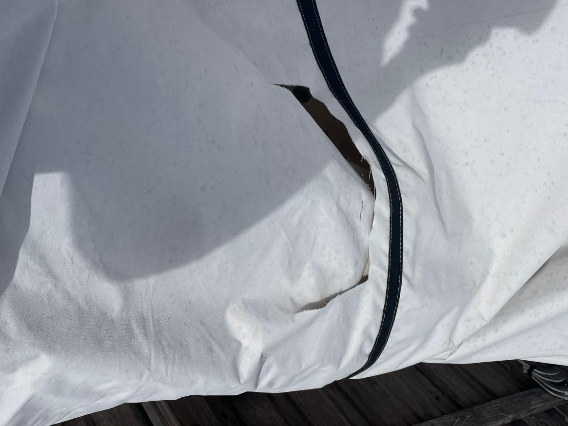 Budge Hard Top T-Top Boat Cover, Waterproof, Fits Boats 24-26 ft Long | 600D marine-grade, UV-resistant polyester customer photo 2