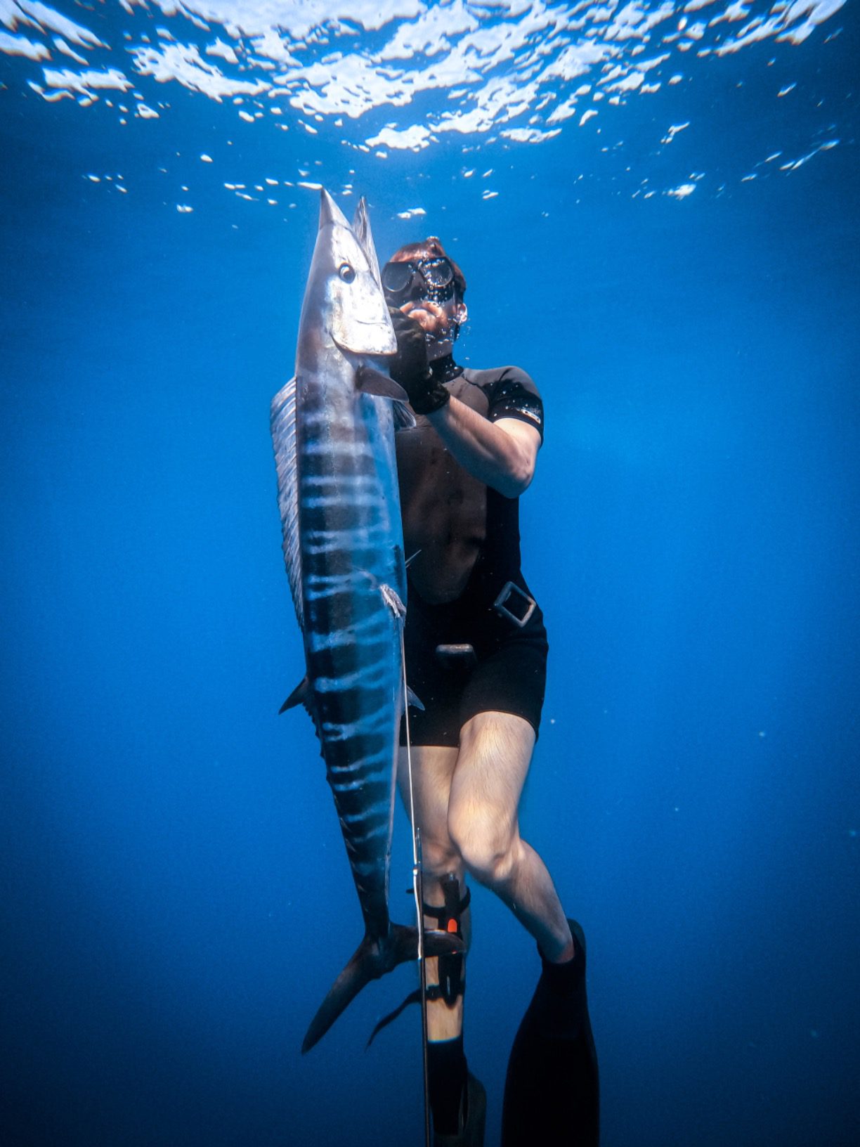 Spearfishing Mask Low Volume Silicone, Comfortable Fit & Clear Vision for Freediving, Scuba Diving, Underwater Exploration customer photo 2