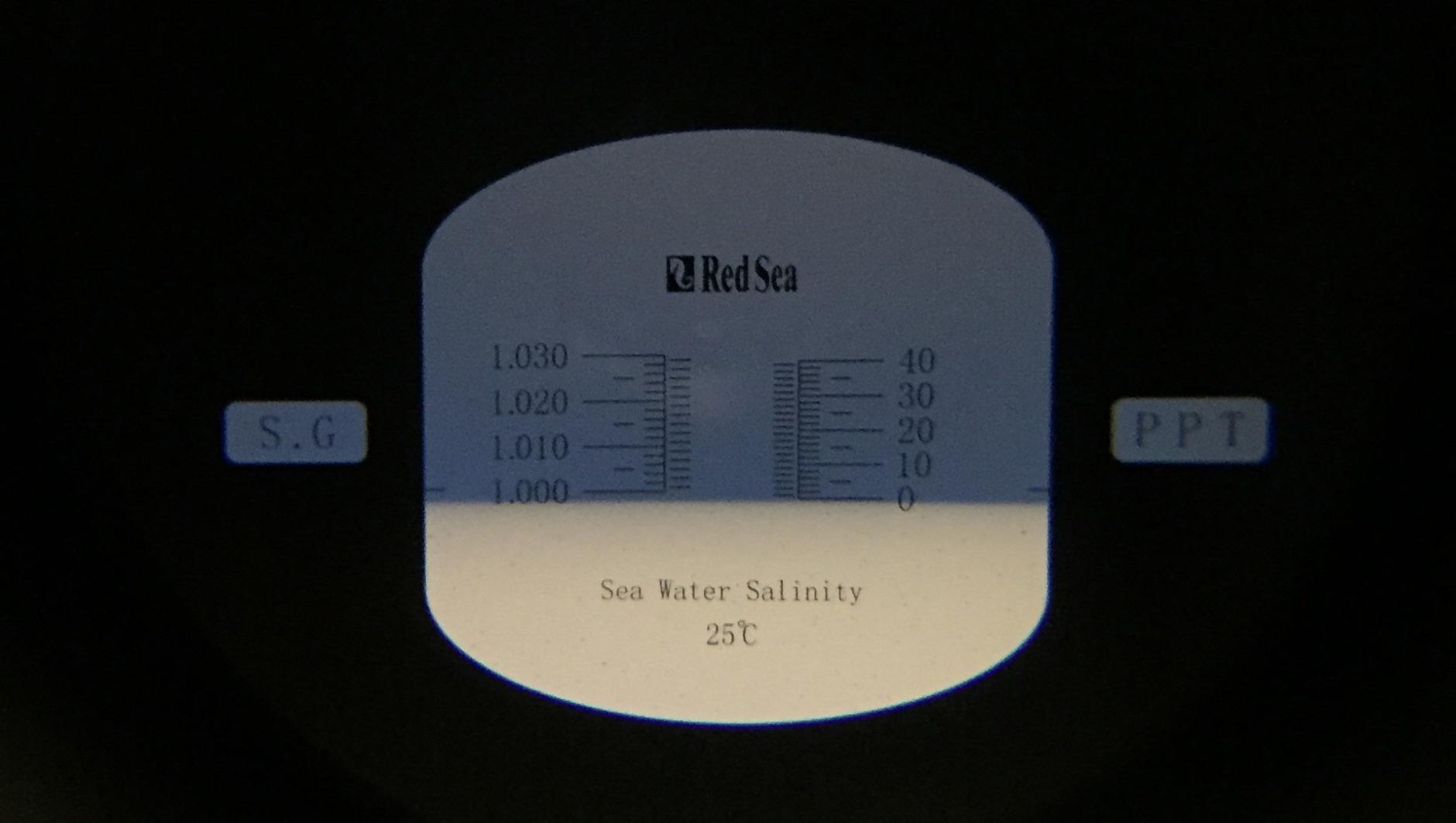 Red Sea Seawater Refractometer customer photo 1