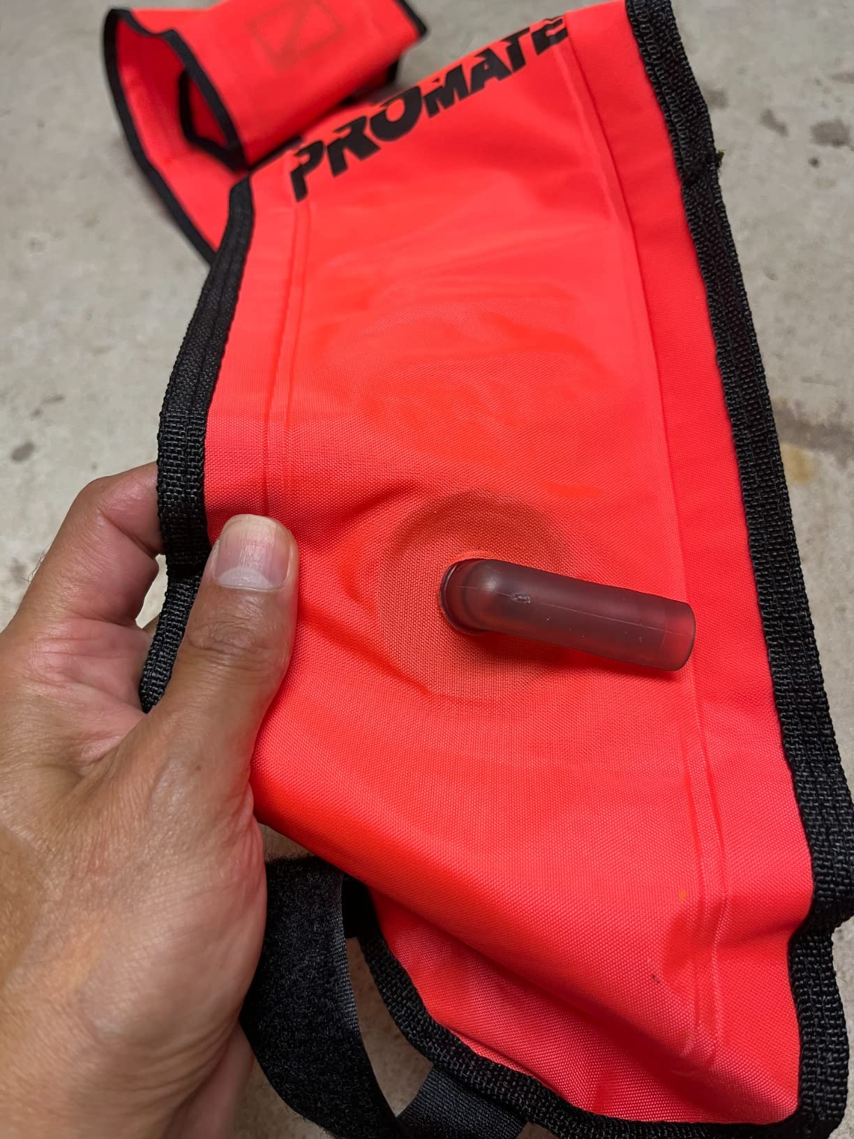 Promate Scuba Diving Inflatable Safety Tube Sausage Signal Marker Buoy Tube customer photo 1