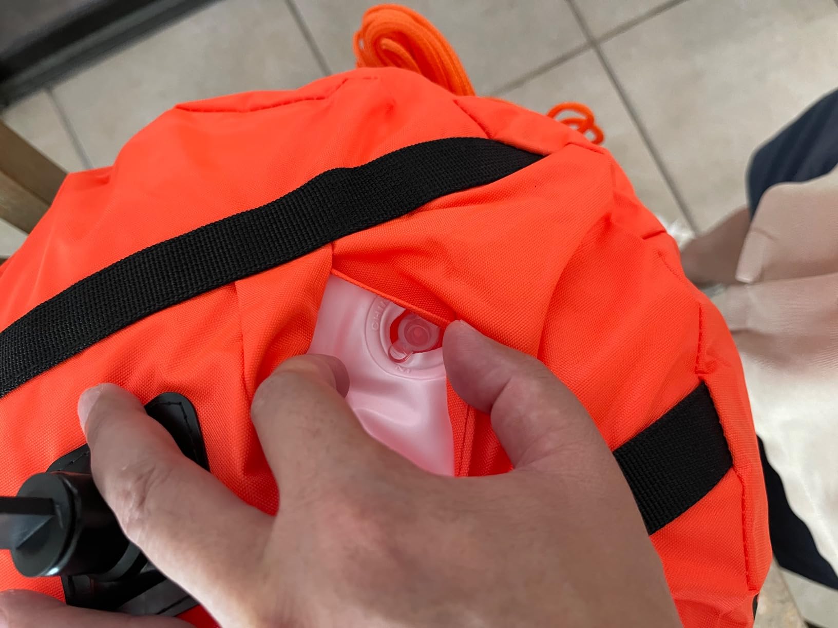 Scuba Choice Spearfishing Buoy Float with Dive Flag - High-Visibility, Durable 420D Nylon Cover, PVC Bladder for Scuba Diving & Freediving customer photo 1