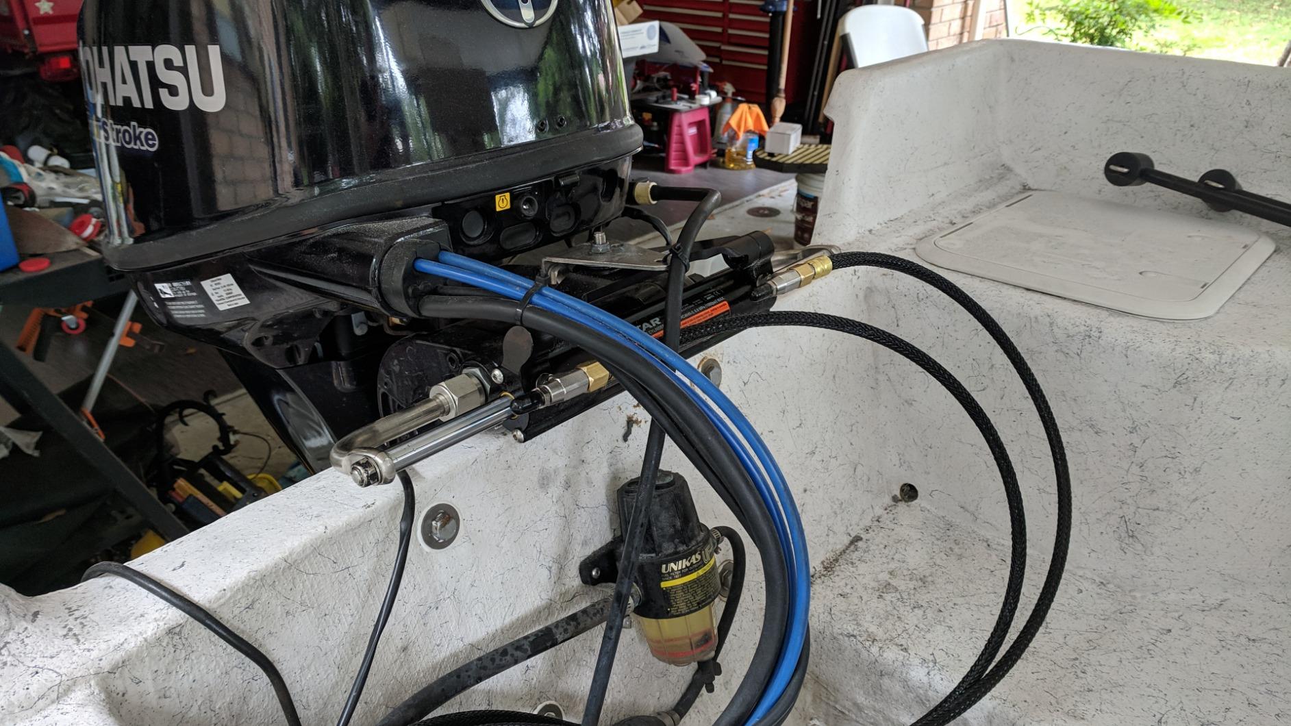 Dometic SeaStar Baystar Hydraulic Steering Kit, HK4200A-3 customer photo 1