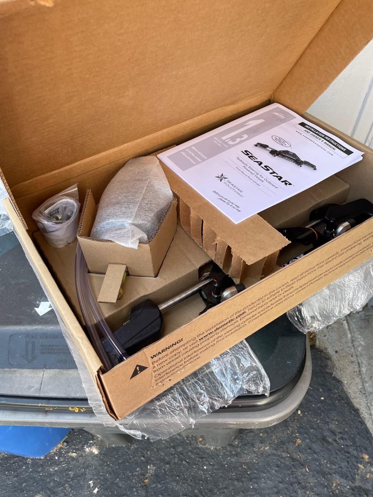 Dometic SeaStar Hydraulic Steering Kit, HK6400A-3 customer photo 2