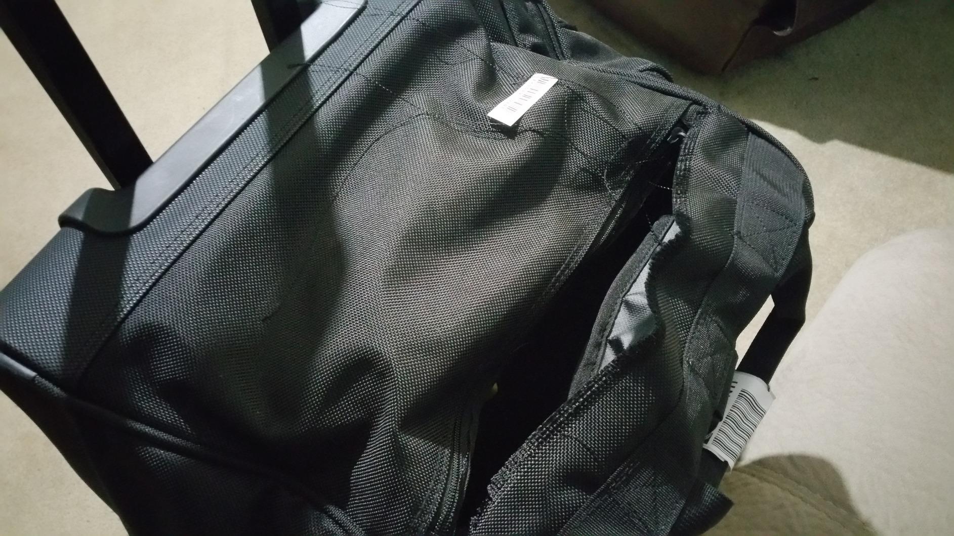 TUSA Dive Gear Roller Duffle Bag in Black customer photo 2
