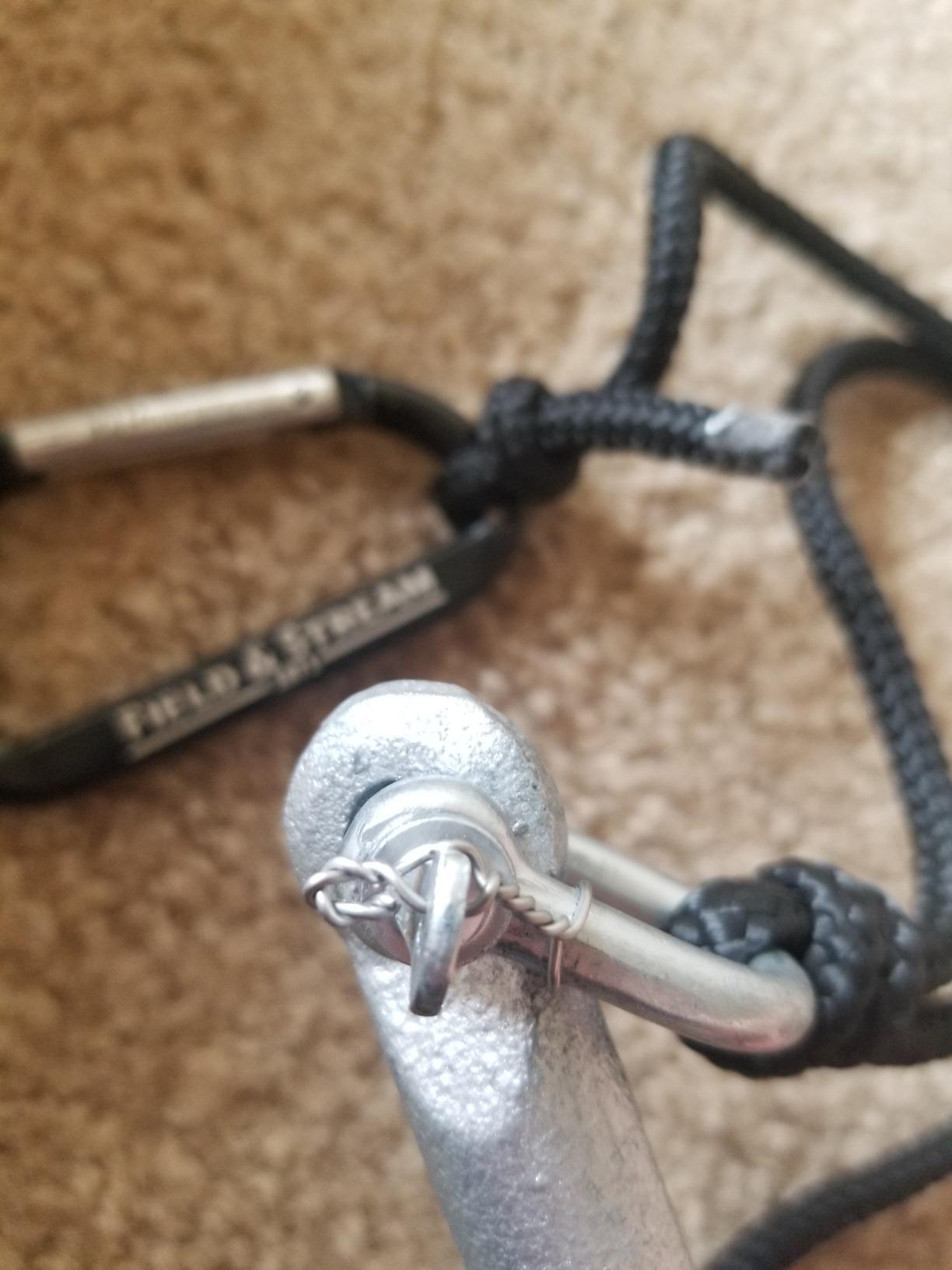 Attwood 11959-1 Universal 3 lb Marine Grapnel Folding Anchor with 20-Foot MFP Rope and Mesh Storage Bag customer photo 2