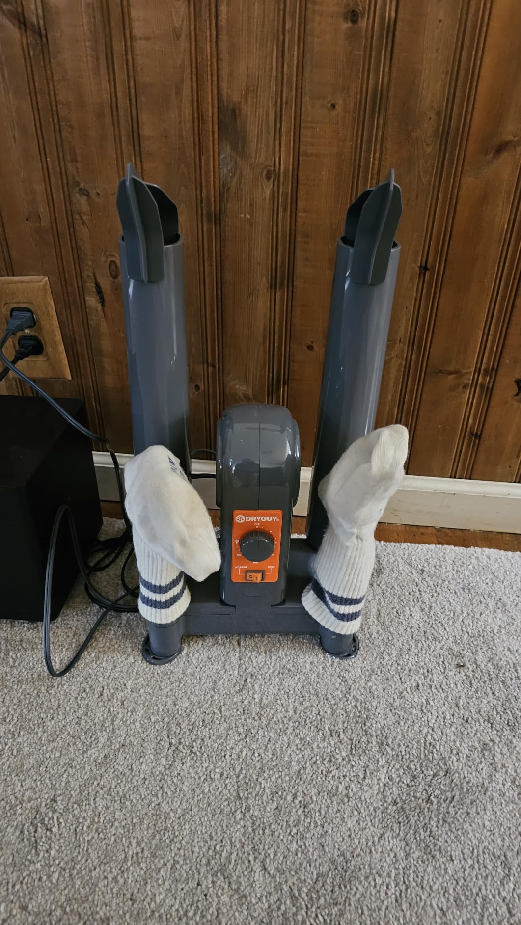 DryGuy Shoe, Boot, Garment & Gear Electric Dryer, Quick Drying for Ski, Work, Sports Equipment - Energy Efficient, Odor Eliminating Design, Home or Garage Use, 4 Port, Heat + Fan (Dry time: 1-3hrs) customer photo 1