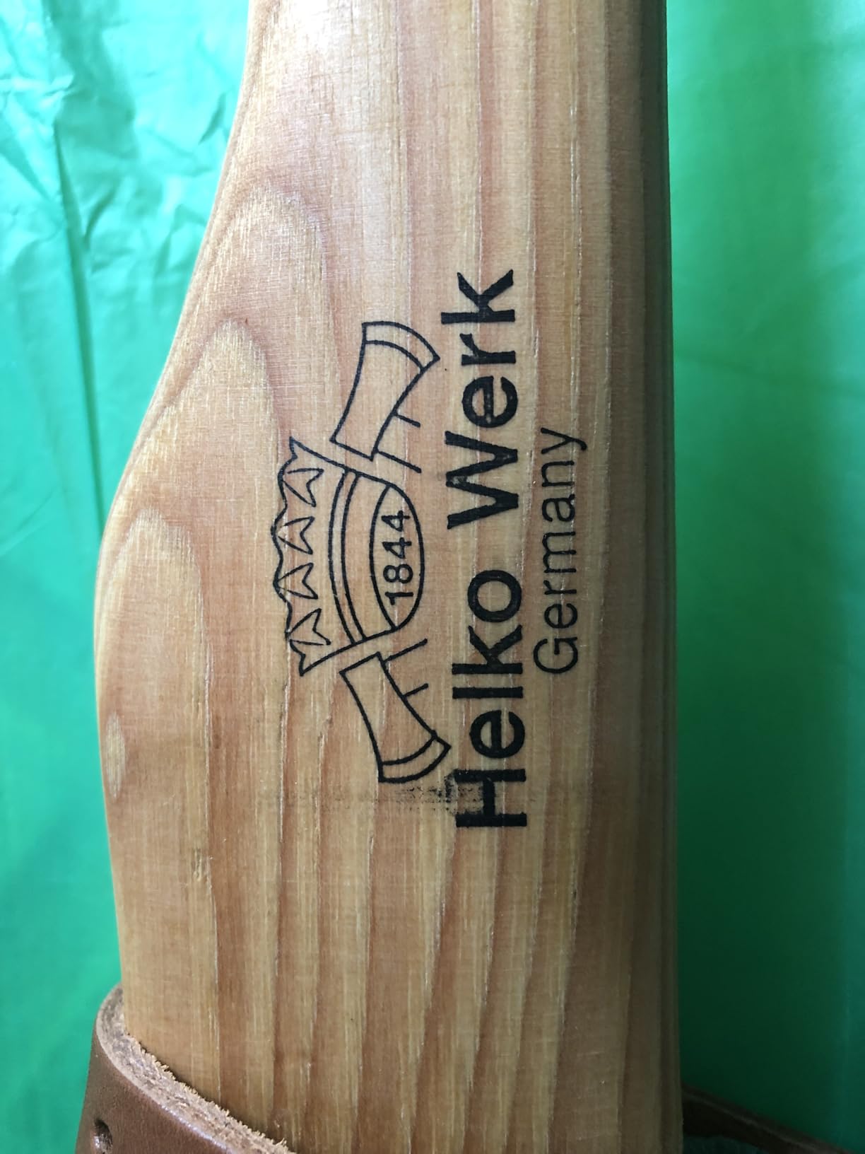 1844 Helko Werk Germany Traditional Bavarian Woodworker Felling Axe (13566) | Made in Germany Heavy Duty Felling and Cutting Axe Large German Forest Axe Head 3.5 lbs, Handle 31 in. customer photo 1