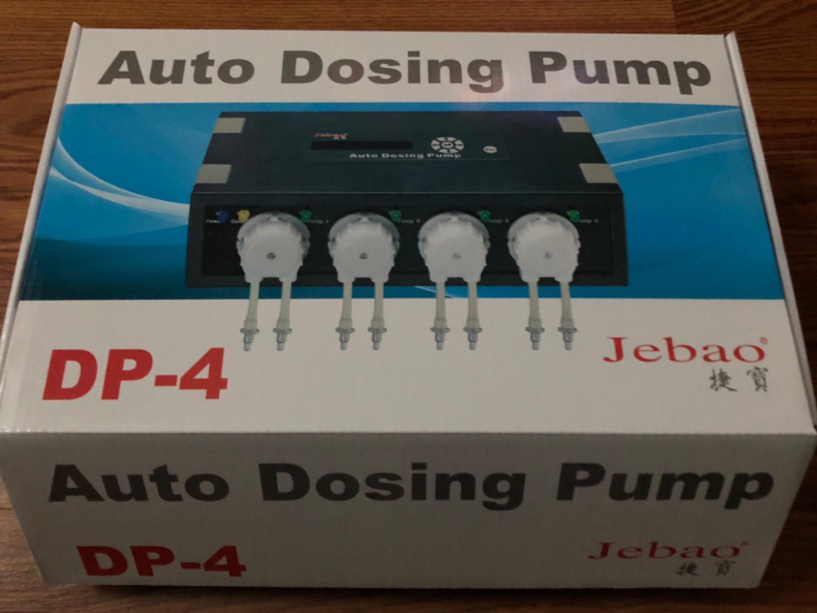 Jebao Programmable Auto Dosing Pump DP-4, Black customer photo 2