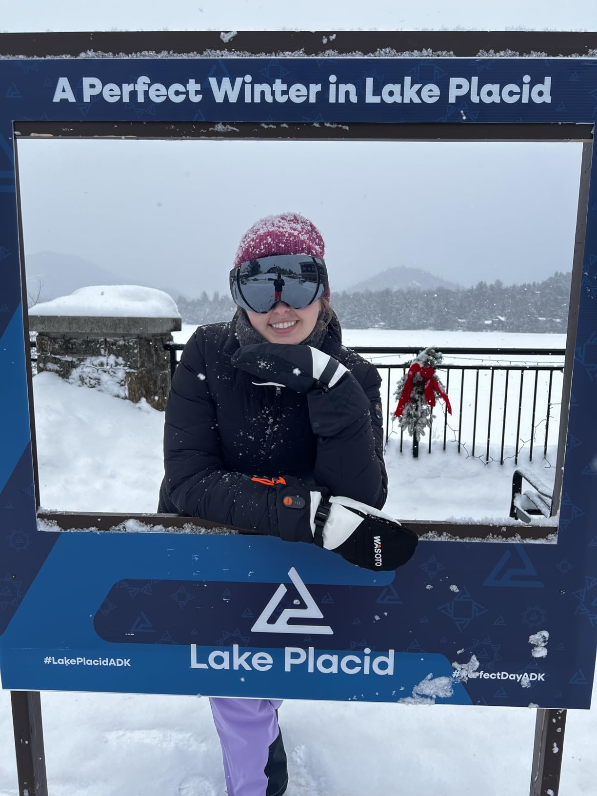 OutdoorMaster Ski Goggles PRO, OTG Snow Goggles with Interchangeable Lens | Frameless Quick-change Magnetic Ski Goggles customer photo 1