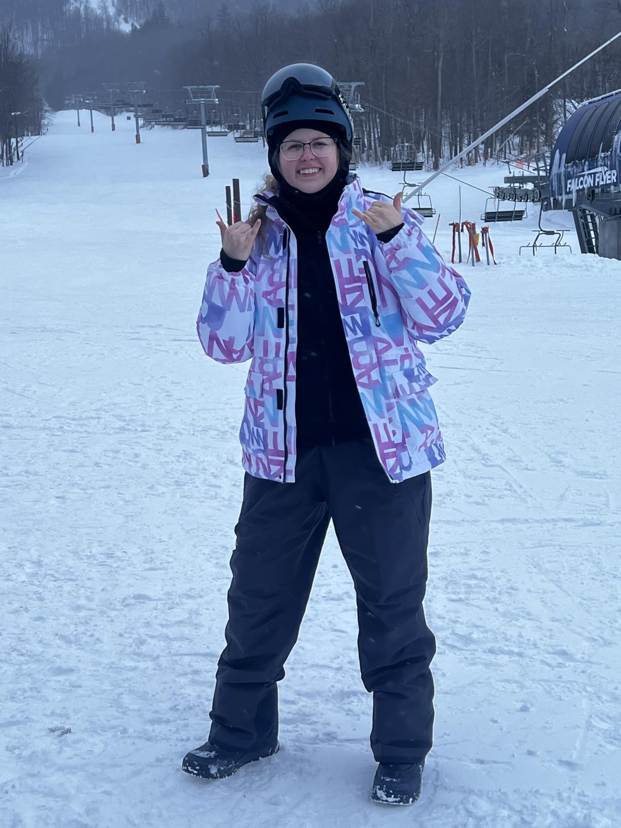 OutdoorMaster Ski Goggles PRO, OTG Snow Goggles with Interchangeable Lens | Frameless Quick-change Magnetic Ski Goggles customer photo 2