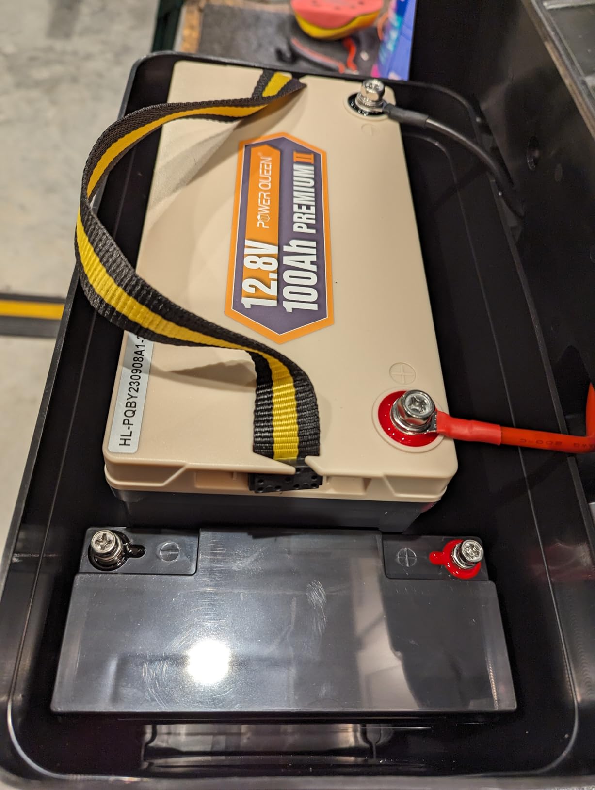 Newport Trolling Motor Smart Battery Box Power Center with USB and DC Ports, Medium customer photo 1