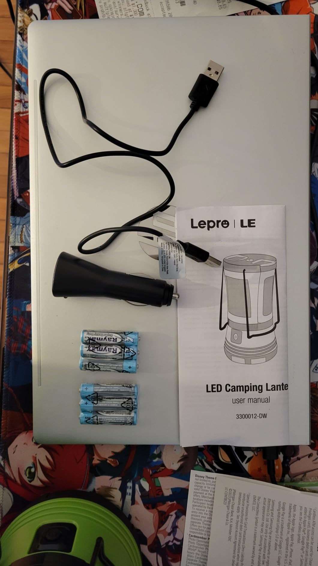 LE LED Camping Lantern Rechargeable, 600LM, Detachable Flashlight, Camping Essentials, Perfect Lantern Flashlight for Hurricane Emergency, Hiking, Fishing and More, USB Cable and Car Charger Included customer photo 2