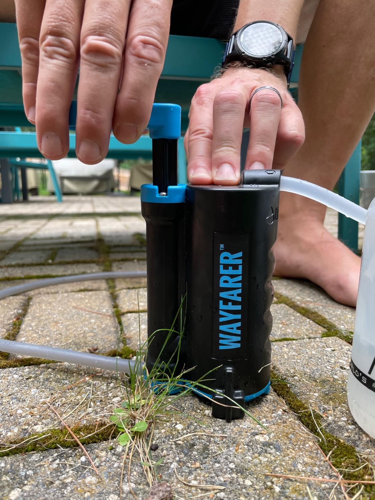 LifeSaver Wayfarer Water Purifier - Compact Military Grade Water Purification System up to 5,000L - Perfect for Camping, Hiking, Backpacking, Survival and Emergency Preparedness customer photo 2