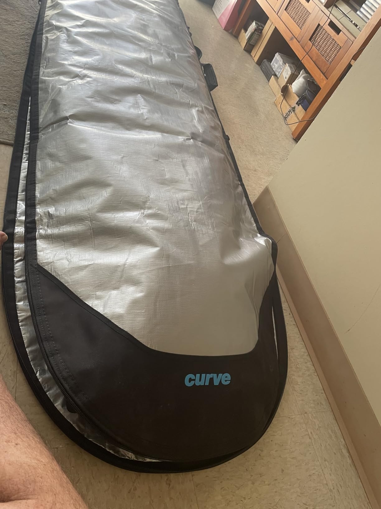 Curve *NEW* Surfboard Bag DAY Surfboard Cover - Supermodel SHORTBOARD size 5'6 to 7'2 customer photo 2