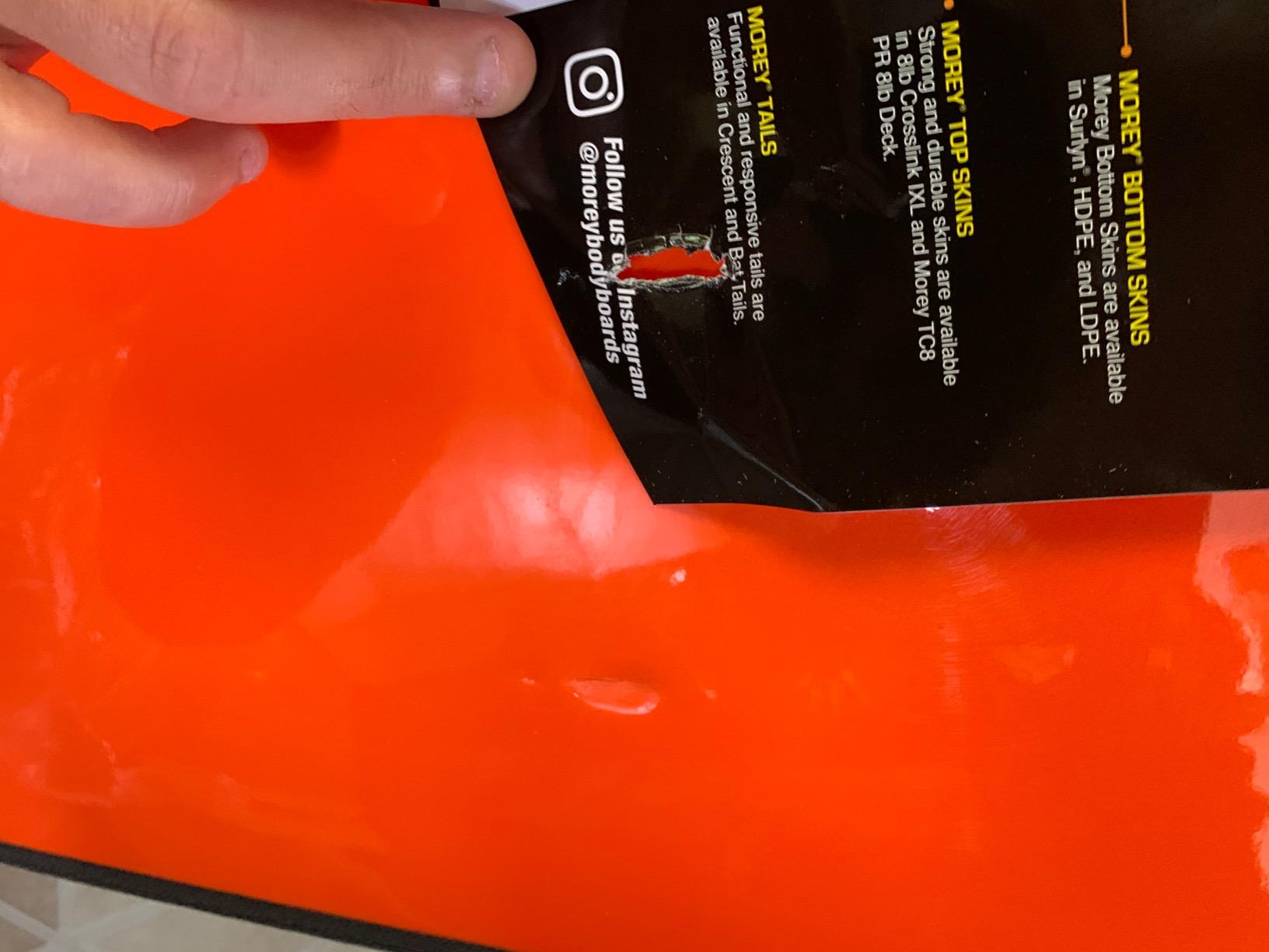 MOREY Boogie Board Mach 7 Pro Bodyboard Body Boards for Beach Embedded Rod HDPE Slick Bottom 2026 Model customer photo 1