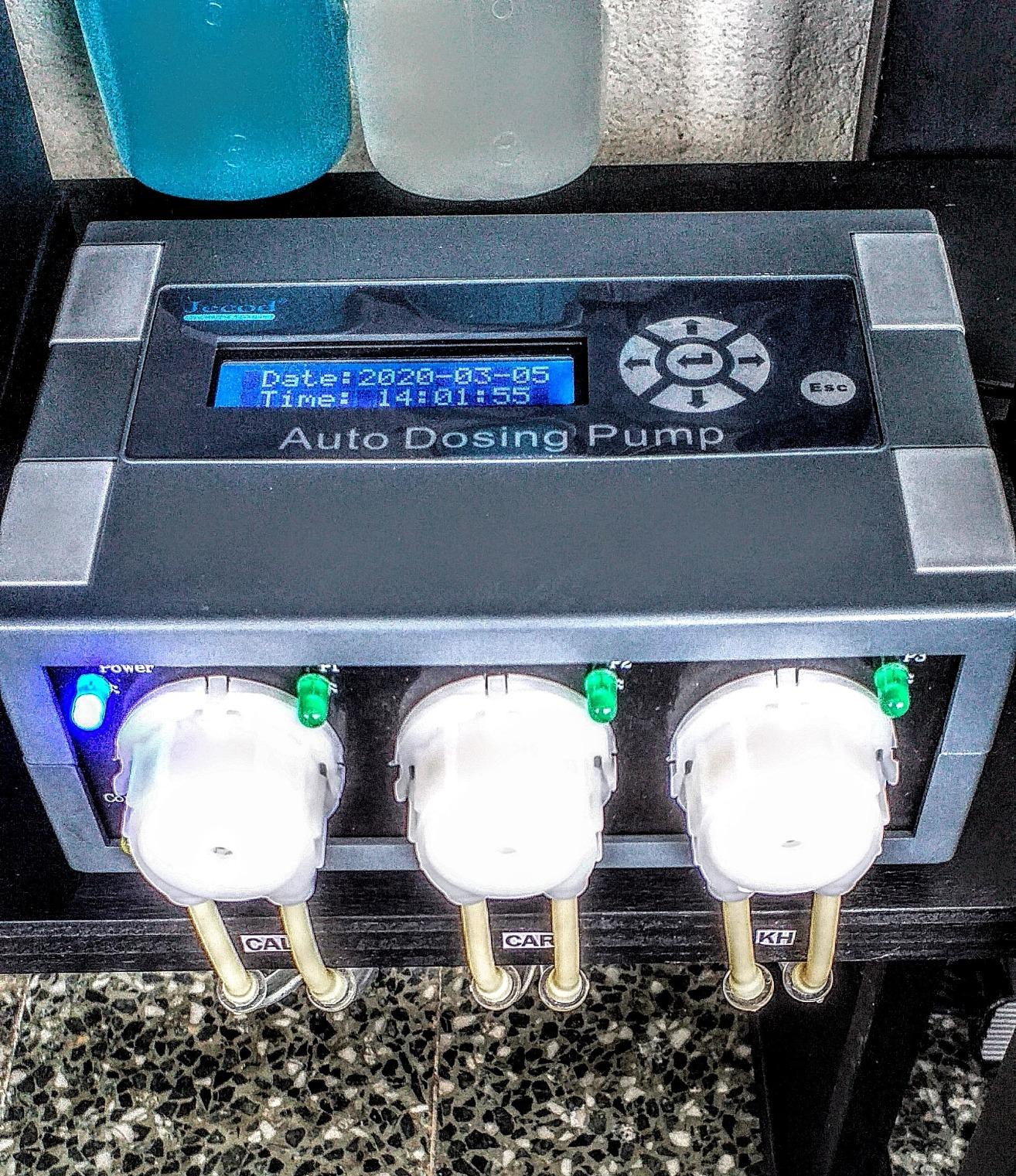 Jebao DP-3 Programmable Auto Dosing Pump, 3 Channel, Black customer photo 2