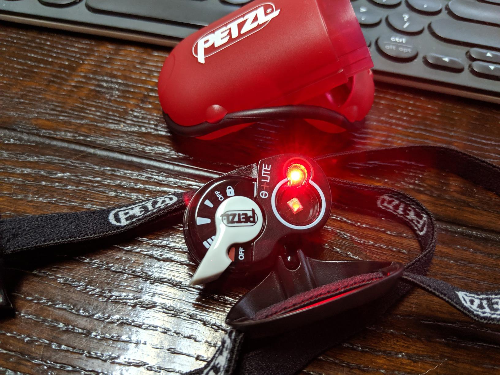 Petzl E+LITE Headlamp - Ultra-Compact Emergency, 30 Lumens customer photo 1