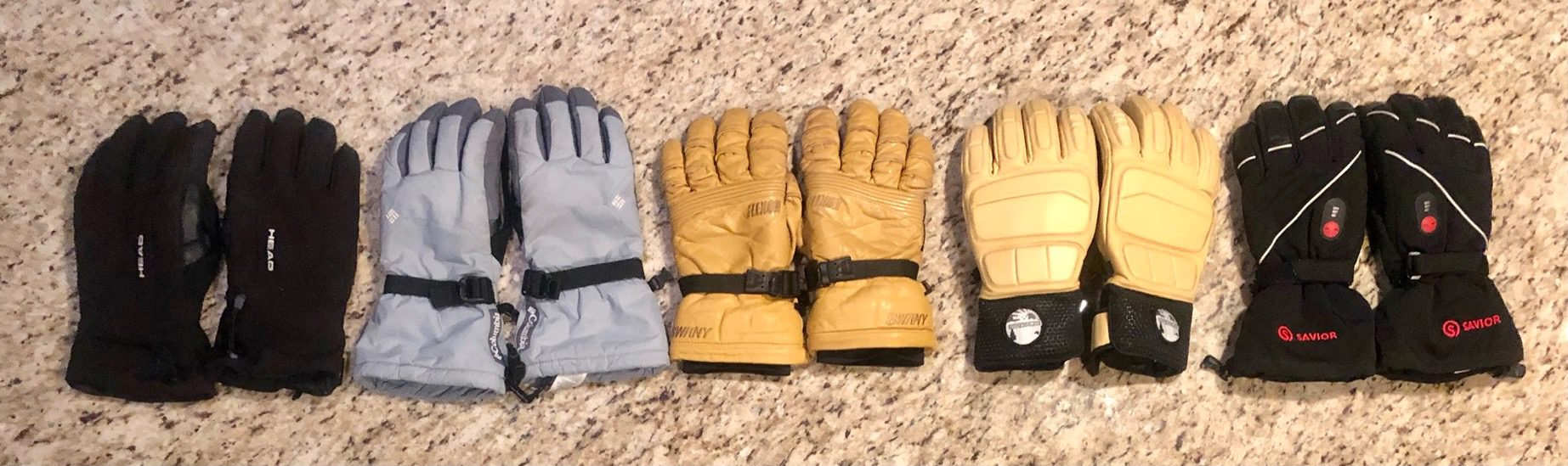 SAVIOR HEAT Heated Gloves for Men Women, Rechargeable Electric Heated Leather Skiing and Snowboarding Gloves customer photo 1