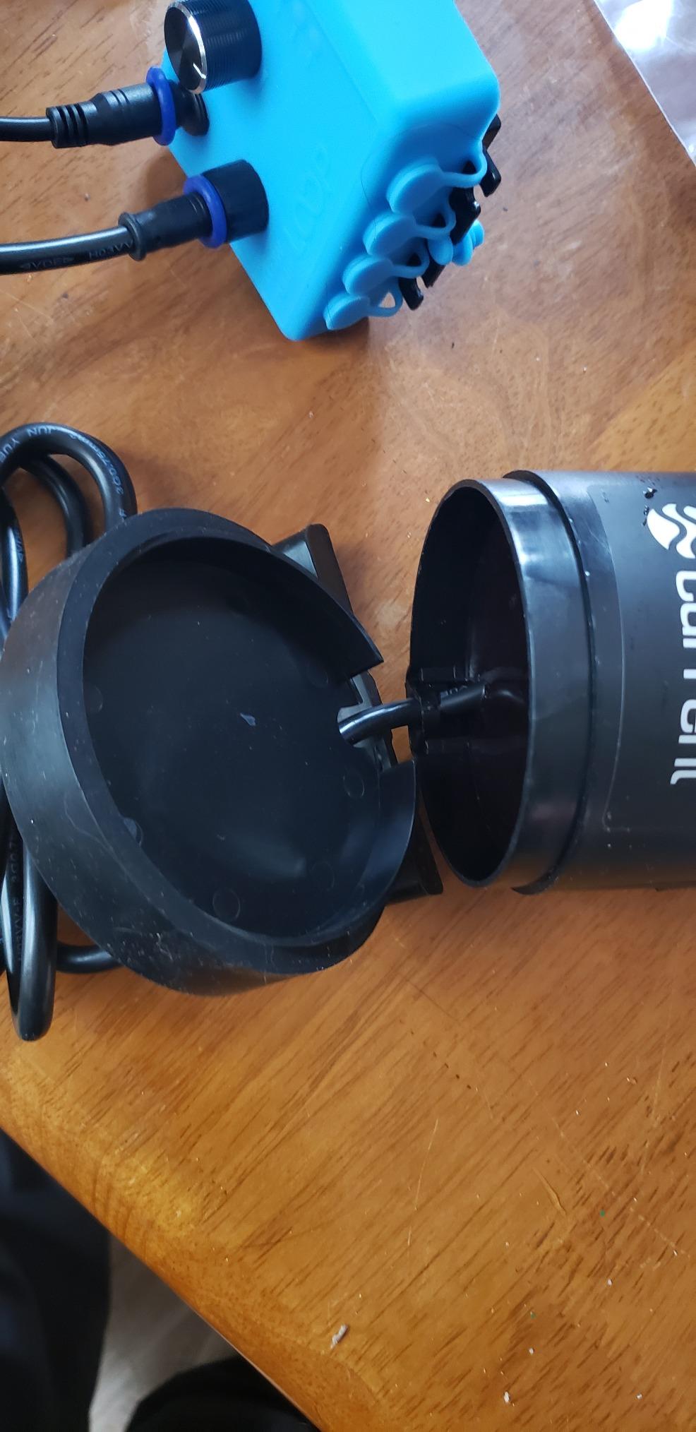 CURRENT USA eFlux DC Flow Pump with Control 1900 GPH | Loop Controllable Aquarium DC Return 380-1900 GPH | Quiet, Submersible or External | Fish Tank, Sump, Pond, Freshwater and Saltwater Marine Use customer photo 1
